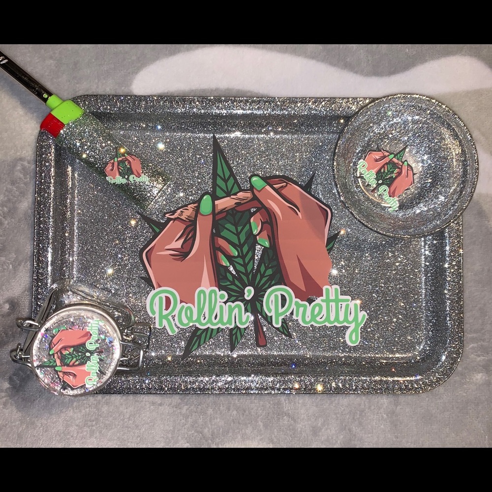 COPY - COPY - Rollin’ Pretty custom rolling tray …